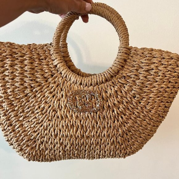 GG Beach straw bag - Picture 5 of 5